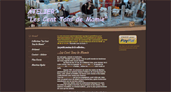 Desktop Screenshot of les-cent-tons-de-mamie.com