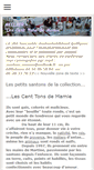 Mobile Screenshot of les-cent-tons-de-mamie.com